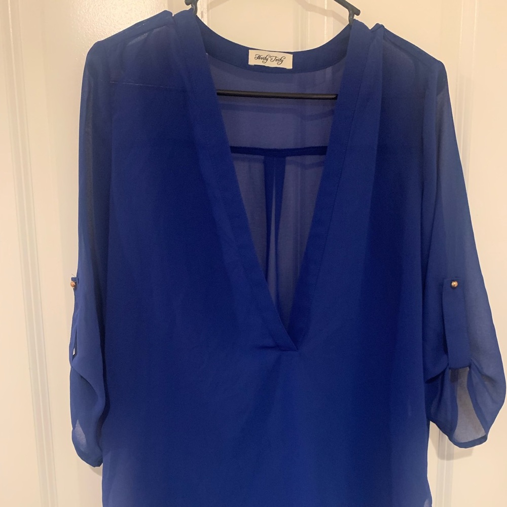 Hoity Toity - chiffon blouse